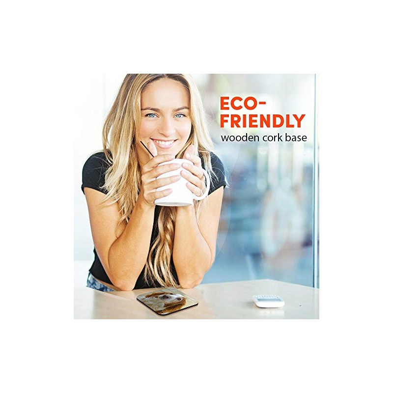 Great Single Coaster Square - Welsh Springer Spaniel Dog Puppy