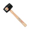 31121 18-OZ. DEADHEAD RUBBER MALLET W/WOOD HAND