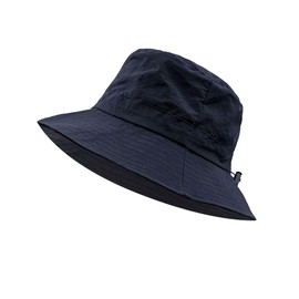 GOZINA Bucket Hats Men, Wide Brim Sun Hats for Men UV Protection Waterproof Fishing Hat Foldable (UK, Alpha, One Size, Navy Blue)