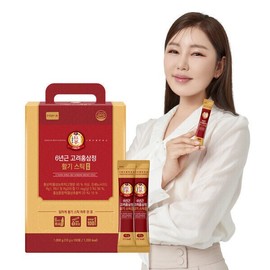 Jungwonsam (10%쿠폰)정원삼 6년근 고려홍삼정 활기스틱 100포 1BOX 대용량 홍삼스틱 선물용 (10% Coupon) Jeongwonsam 6-Year-Old Korean Red Ginseng Vitality Stick 100 Packs 1 BOX Large Capacity Ginseng Stick for Gifts