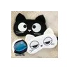 온열 수면안대 고양이디자인 냉온찜질 눈찜질팩 포함 휴대형 Heated Sleep Mask