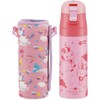 Skater KSDC4 Girls Direct Drinking Stainless Steel Water Bottle, 16.5