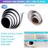 Flexible Jumbo Dry Erase White Board Roll, 41x96 Inch Large