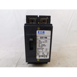 Eaton CCV2200 Bolt-On Mount Type CCV Tenant Main Circuit Breaker 2-Pole 200 Amp 120/240 Volt, Color