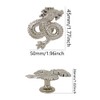 Mizhang Dragon Cabinet Knobs, Retro Decorative Metal Dragon Drawer Knobs