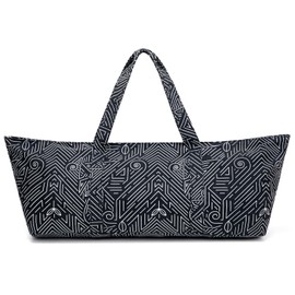 ELENTURE Large Yoga Mat Bag for Women Men, Travel Yoga Gym Bag for Pilates Office Beach Workout, Yoga Mat Tote Carrier with Mat Strap for 1/4" 1/2" Thick Exercise Yoga Mat