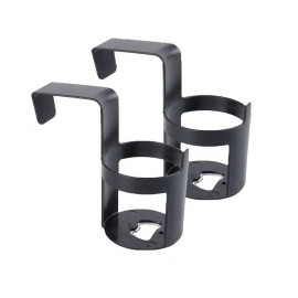 Unbranded 2pcs Universal Vehicle Car Truck Cup Holder Case Drink Bottle Door Mount Stand