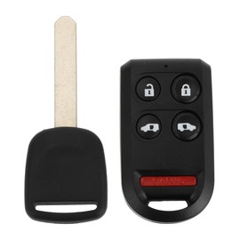 X AUTOHAUX 313.8MHz OUCG8D-399H-A Keyless Entry Remote Ignition Transponder Key Fob for Honda Odyssey EX EXL 2005-2010 46 Chip 5 Buttons