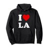 I Heart LA Souvenir I Love Los Angeles Pullover Hoodie