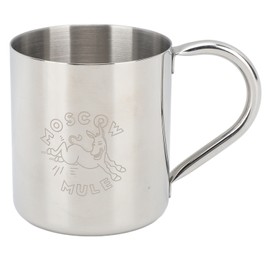 Cocktail Mug 304 Stainless Steel Rust Proof Hammered Beer Cup for Home Bars Entertainment Style 2 500ml