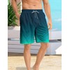 APTRO Men's Swimming Trunks, Long Swimming Shorts, Quick-Drying Board Shorts,