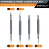 BESTNULE 4-Piece Nail Setter Dual Head Nail Set & Dual