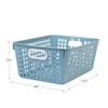 Really Good Stuff Large Basket - Boho, 6 Pack