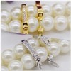 Artibetter Necklace Shortener Clasps Peanut Shortener Pearl Enhancer Click Clasps