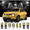 AENVTOL 6 Pieces Interior LED Lights Replacement for Nissan Juke