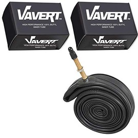 Vavert 700 x 18-25c Road Bike Inner Tubes - Presta Valve (Pack of 2)