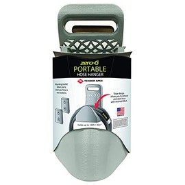 Teknor Apex Zero G Portable 0.62 Pound 100 Foot Durable Plastic Wall Mount Manual Hose Hanger System with Mounting Brackets, Gray