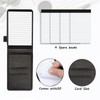 QXXQ Mini Notepad A7 Set, Small Notebook A7, PU Leather
