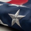Premium Quality: TNS Outdoor American Flag - 3x5 FT, Embroidered Stars, Vibrant Brass Grommets for Durability