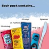 Gift Set: 25 Ketchup, 25 Mustard & 25 Mayo Packets