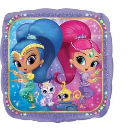 SHIMMER AND SHINE Happy 4th Birthday Party 12 pc Balloons Decoration Supplies by Anagram
