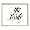 Darling Souvenir The Bride Sign Party Print Wedding Décor Signage