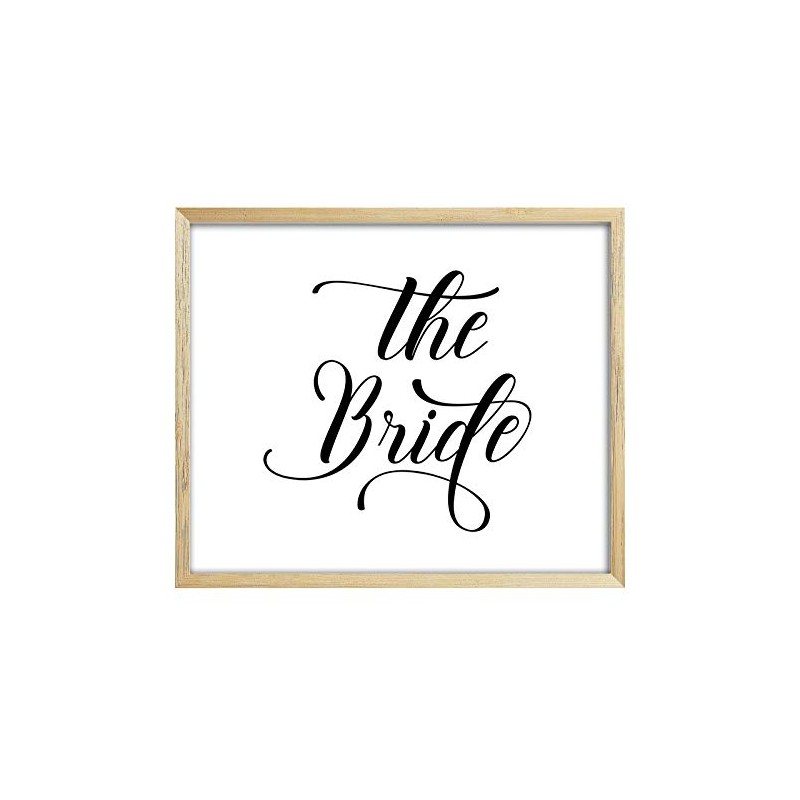 Darling Souvenir The Bride Sign Party Print Wedding Décor Signage