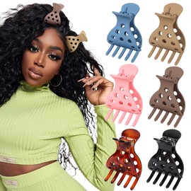 Root Lifting Hair Clips Root Clips for Curly Hair Volume Curl Clips for Hair Root Lift,hair volume root clips.No Crease curl clip for styling.6 PCS