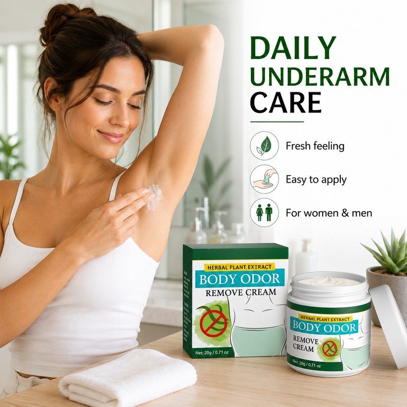 Underarm Deodorant Cream for Daily Freshness – Herbal Body Odor
