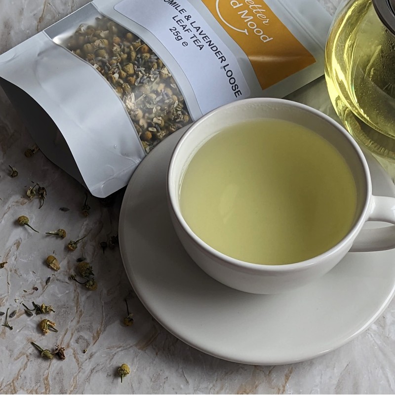 Better Food Mood Chamomile & Lavender Loose Leaf Tea 50g