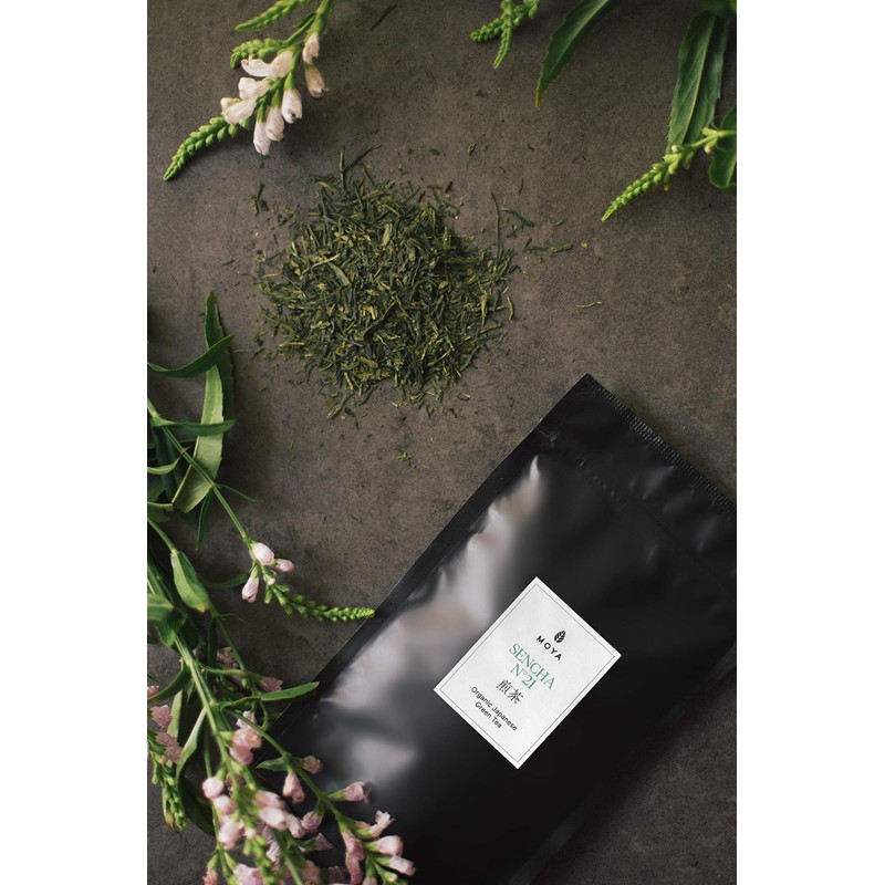 Moya Organic Japanese Sencha Green Tea Loose Leaf NO. 21
