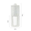 KEYPOWER Bling Rhinestone Cotton Ball Pad Swabs Make Up Pads