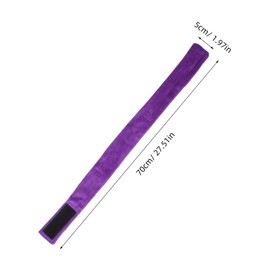 Outanaya Spa Facial Headband for Hair Dyeing Stretchable Non Slip Towel Wrap Versatile Makeup Shower Use Purple Hair Towel for Salon Home DIY Projects