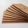 Fkereg 20 Pack Kraft Paper Envelopes with String, Small Brown