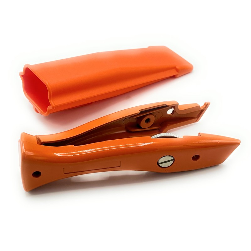 CCA Orange Carpet Cutter Tool with Orange Holder for The