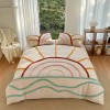 Home Factory Custom Polyester Fiber Three-piece Bed Set Featuring Soft
