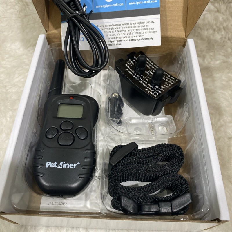 Petainer Petaine PET998DR Rechargeable Waterproof Dog/Pet Training Collar System W/Remote