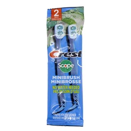 Scope Outlast Minibrush, Long Lasting Mint, Set of 2