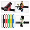 5Pcs Bikes Light Replacement Mount Silicones Band Elastics Belt Tie