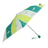 RADLEY Stripey Mini Telescope Umbrella in Ocean Blue Green and