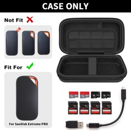 PAIYULE Hard SSD Case for SanDiskExtreme PRO Portable SSD with USB4