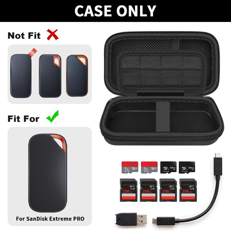 PAIYULE Hard SSD Case for SanDiskExtreme PRO Portable SSD with