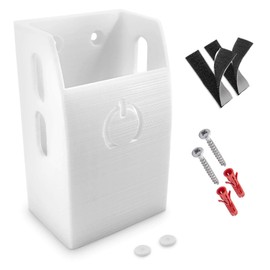 Mobilefox Remote Control Holder Wall Mount Suitable for Universal TV Air Conditioning White