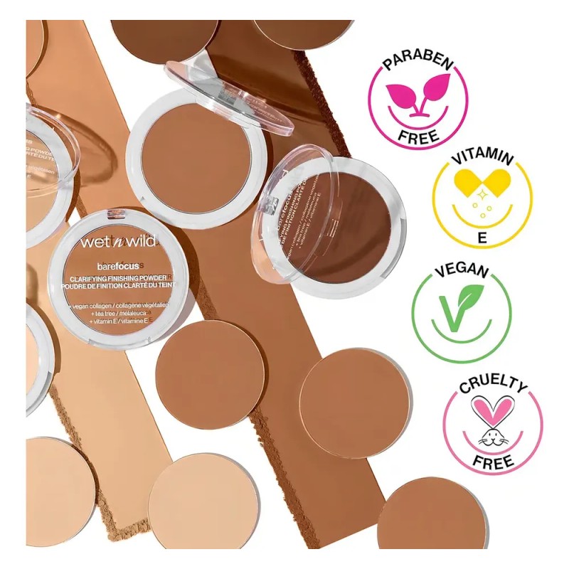 Polvo Compacto Wet N Wild Bare Focus