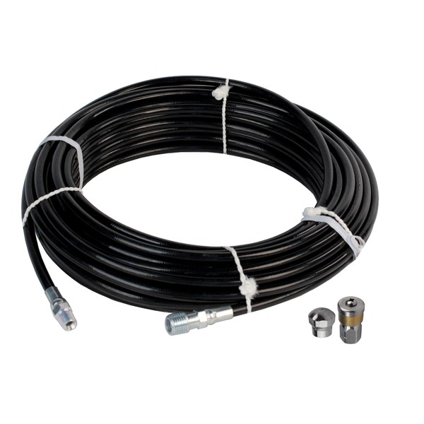 Schieffer 1/8in. x 50ft. 4800 PSI Thermoplastic Sewer Jetter Hose