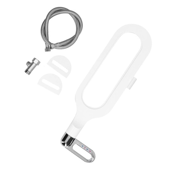 CHEOTIME G1/2 Ultra Thin Plastic Toilet Bidet Attachment with Double