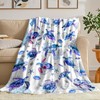 Sea Turtle Blanket Gifts Soft Flannel Turtles Loves Throw Blanket