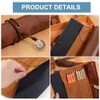 Leather Roll Bag for Pens, Leather Pencil Case, PU Pencil