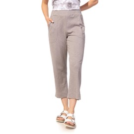 On The Go Capri in Textured Peruvian Cotton by Escape by Habitat Clothes