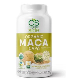 Maca Orgánica 110 Cápsulas Organic Side Vegetal